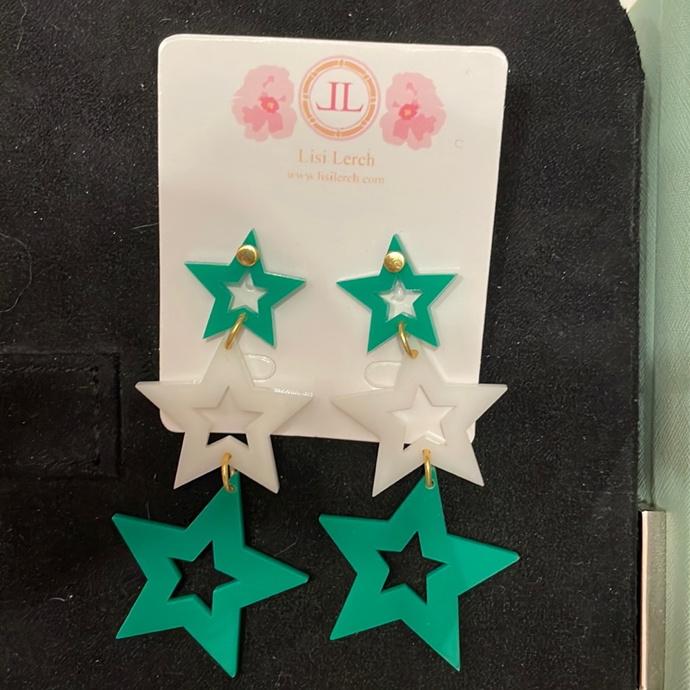 Lisi lerch earrings. Never worn